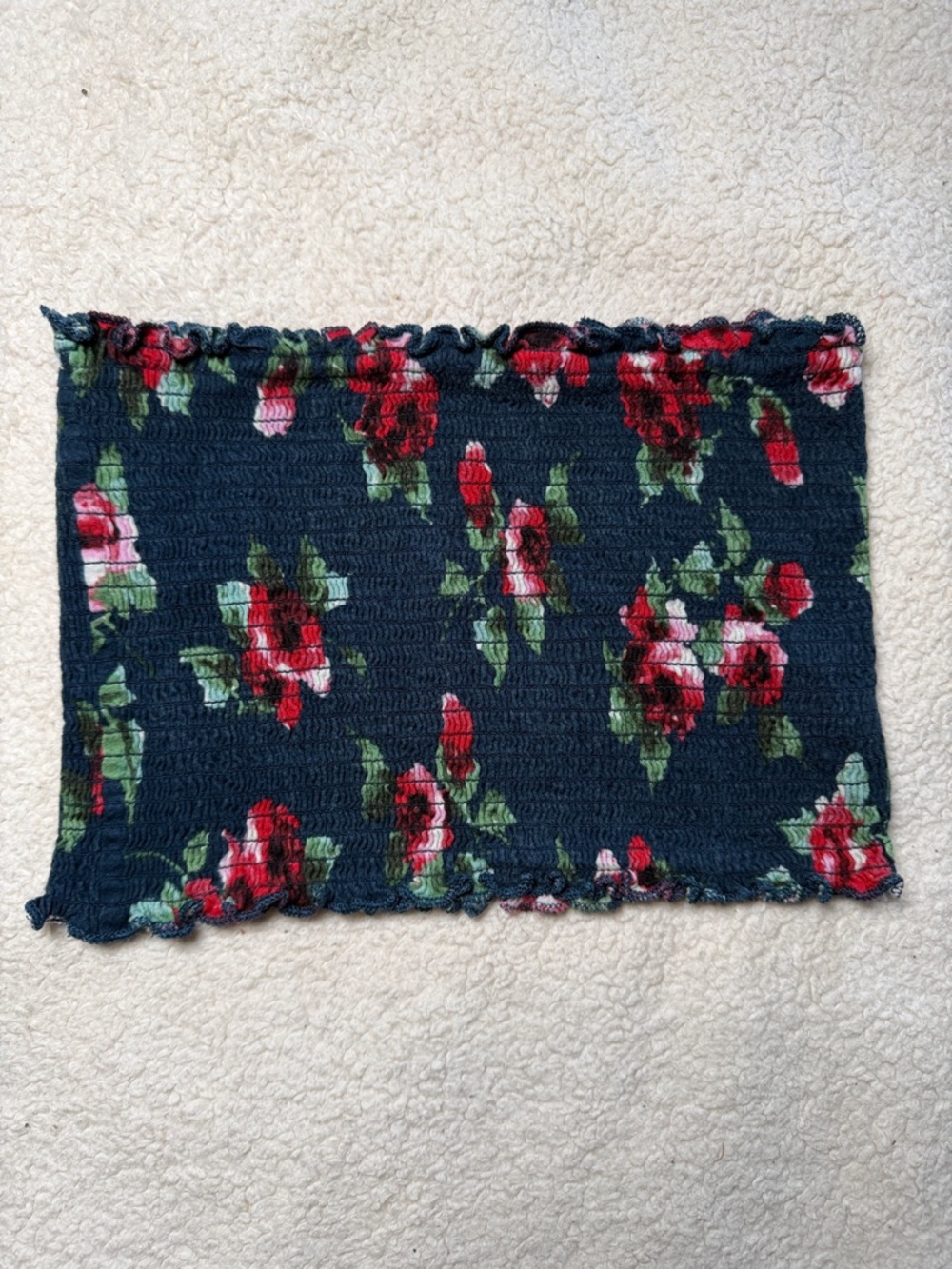 Papaya Floral Bandeau M